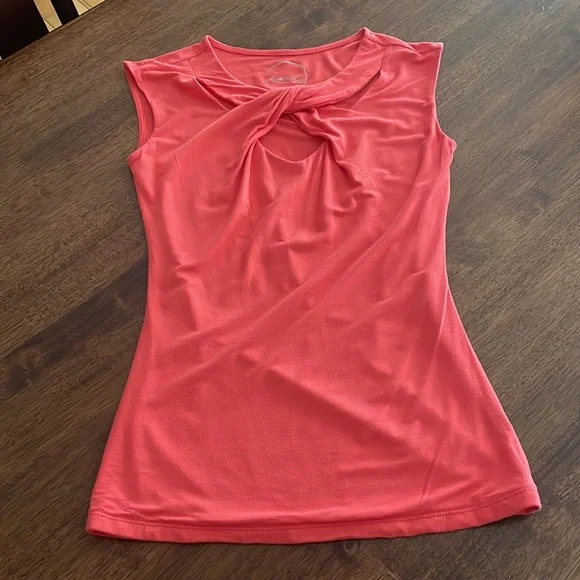 INC sleeveless front cut out twist top - Picture 5 of 12